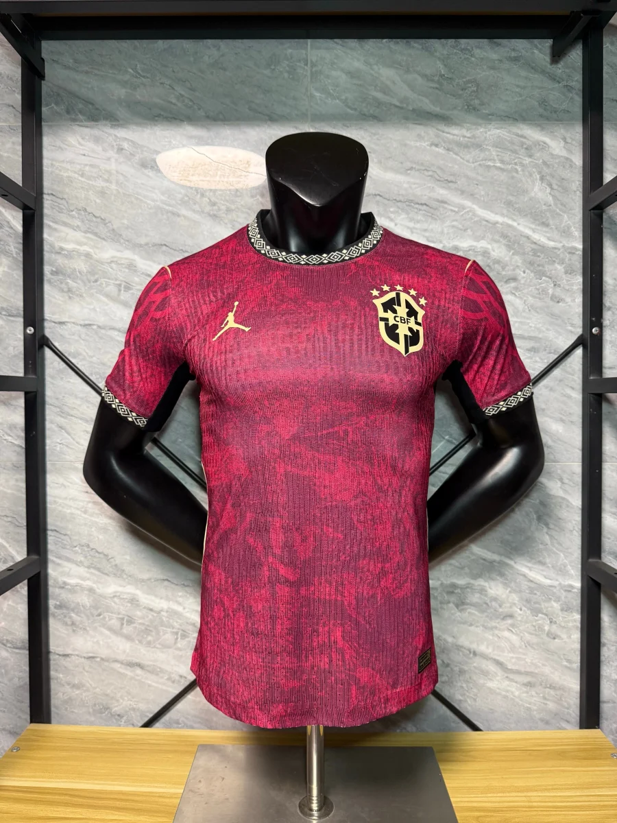 Maillot Brésil Concept Rouge 2025/2026