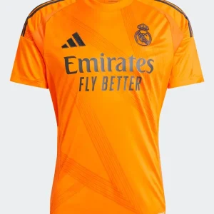 MAILLOT REAL MADRID EXTÉRIEUR ORANGE 2024/2025