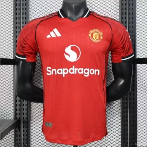 Maillot Manchester United domicile version joueur 2025/2026