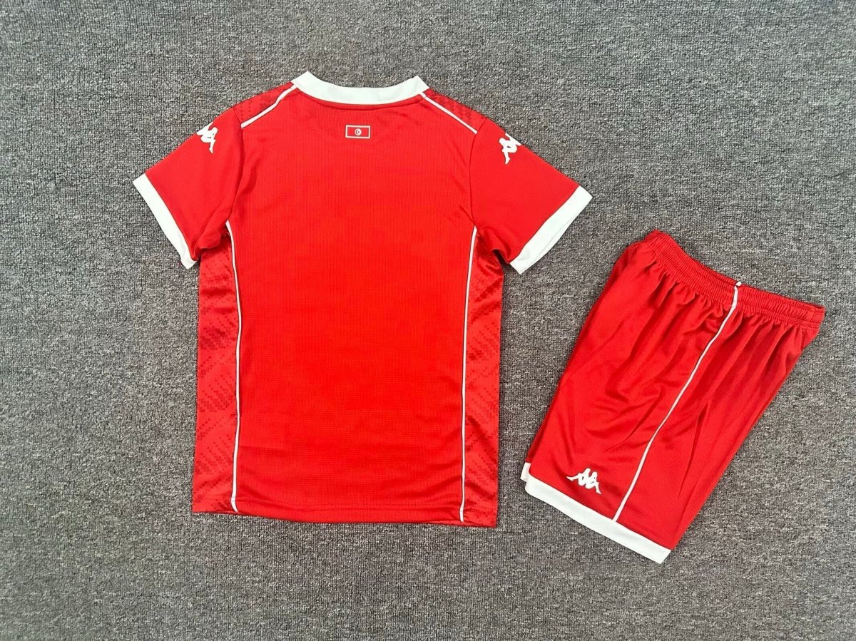 Kit enfant Tunisie Domicile 2025/2026 – Image 2