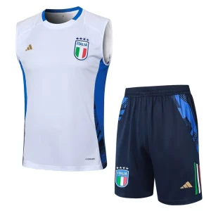 DEBARDEUR + SHORT ITALIE BLANC 2024/2025