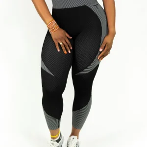 Legging BlackGray pantalon de sport TchimoTeam - Fitness - Femmes