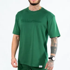 T-Shirt TchimoTeam Oversize Grayout Compress Logo Hommes