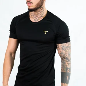 TchimoTeam T-Shirt Manches courtes Graphic Black - Hommes
