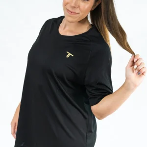 Tee-Shirt de Sport TchimoTeam Graphic Black Unisex - Femme Fitness