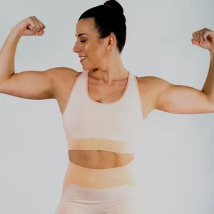 Soutien-gorge Pink Brassière de sport TchimoTeam - Fitness - Femme