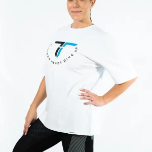 Tee-Shirt Oversize TchimoTeam Mom Logo - Femmes