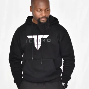 Sweat à Capuche TchimoTeam Oversize Unisex Hommes - Fem - fitness training