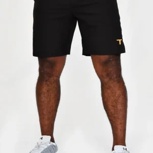 TchimoTeam BlackOut Short de Sport - Fitness - Croosfit - hommes