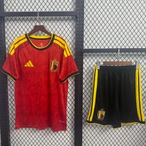 Kit enfant Belgique Domicile Coupe du Monde 2026