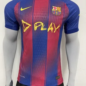 Maillot FC Barcelone Domicile Ed Sheeran version joueur 2025/2026