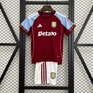 Kit enfant Aston Villa domicile 2025/2026
