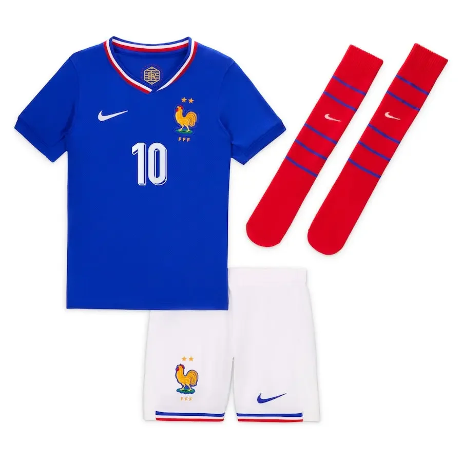 ENSEMBLE ÉQUIPE DE FRANCE ENFANT DOMICILE BLEU 2024 – Image 2