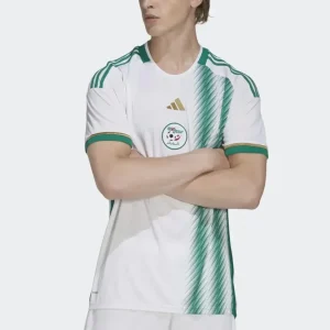 MAILLOT DOMICILE ALGÉRIE BLANC ET VERT