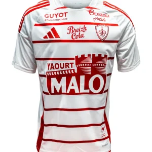 MAILLOT BREST - STADE BRESTOIS 29 EXTÉRIEUR 24/25 BLANC