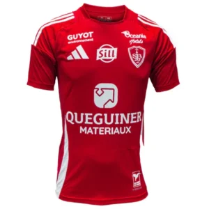 MAILLOT BREST - STADE BRESTOIS 29 DOMICILE 24/25 ROUGE