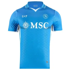 MAILLOT ENFANT NAPLES DOMICILE BLEU 2024/2025