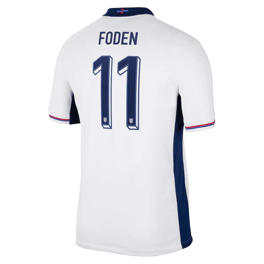 MAILLOT FODEN DOMICILE ANGLETERRE BLANC 2024 – Image 5