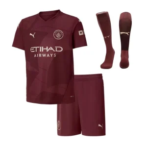 MAILLOT KIT ENFANT MANCHESTER CITY THIRD 2024/2025