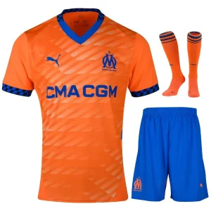 MAILLOT KIT ENFANT OM OLYMPIQUE DE MARSEILLE THIRD 2024/2025