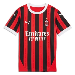 MAILLOT MILAN AC ENFANT DOMICILE ROUGE 2024/2025