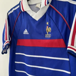 MAILLOT RETRO EQUIPE DE FRANCE DOMICILE ZIDANE