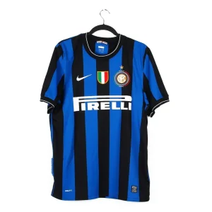 MAILLOT VINTAGE INTER MILAN DOMICILE 2009/10 - LDC FINAL