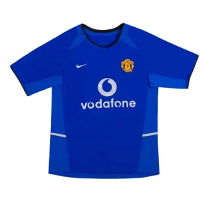 MAILLOT VINTAGE MANCHESTER UNITED THIRD AWAY 2002/03