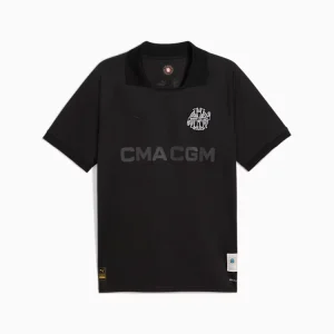 MAILLOT 125E ANNIVERSAIRE OM DE L'OLYMPIQUE DE MARSEILLE NOIR