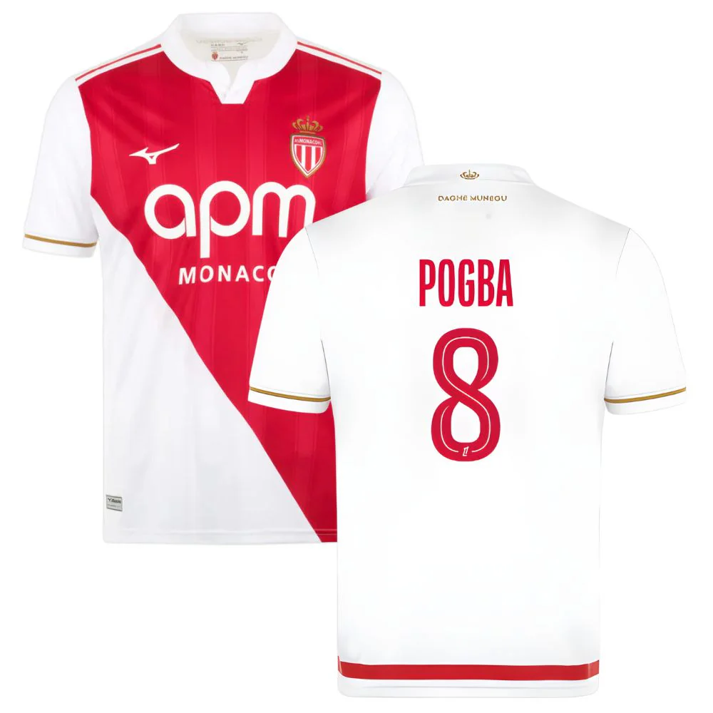 MAILLOT AS MONACO ENFANT DOMICILE 2025/2026 – Image 7