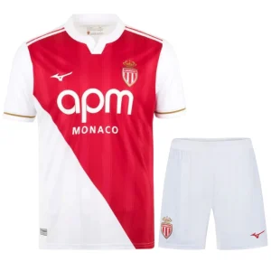 MAILLOT AS MONACO ENFANT DOMICILE 2025/2026