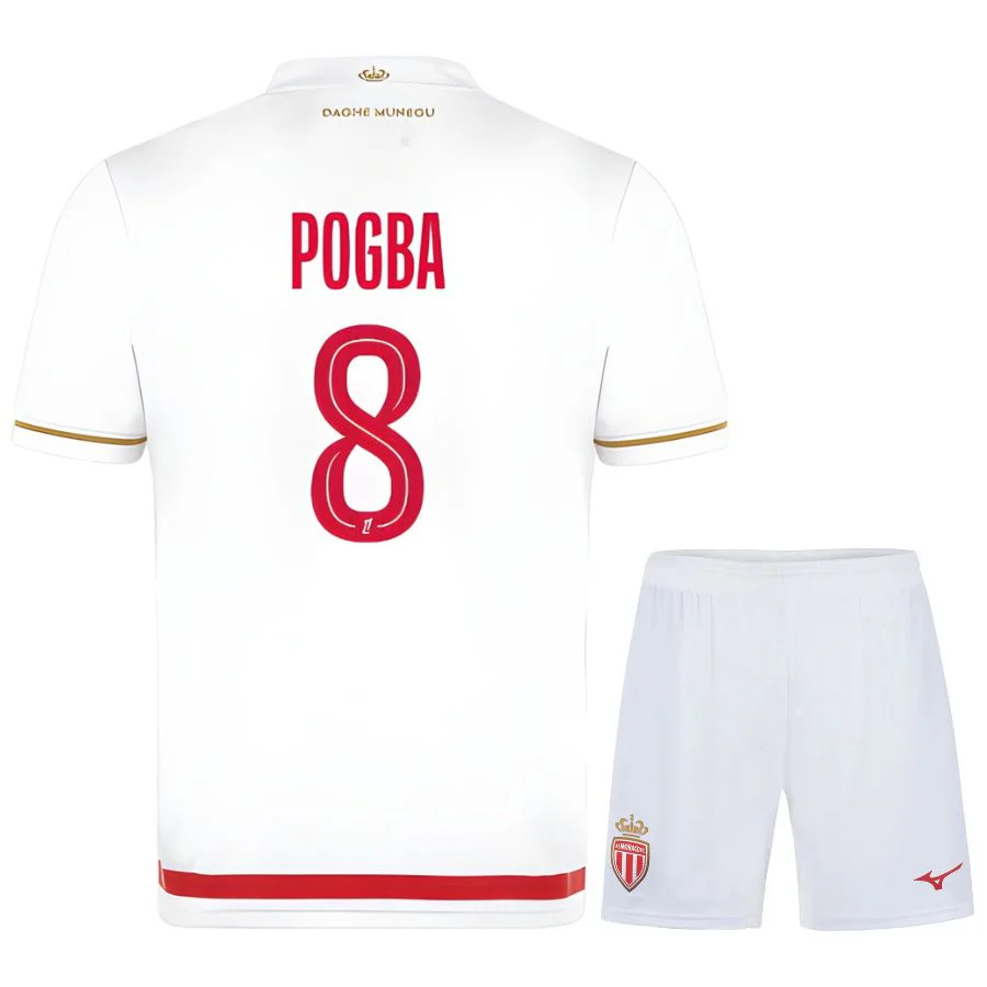MAILLOT AS MONACO ENFANT DOMICILE 2025/2026 – Image 6
