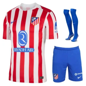 MAILLOT KIT ATLETICO MADRID ENFANT DOMICILE 2025/2026