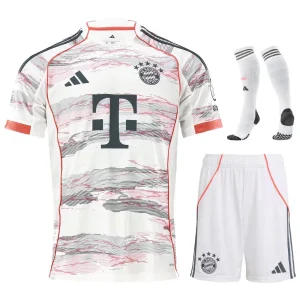 MAILLOT BAYERN MUNICH KIT ENFANT EXTERIEUR 2025/2026
