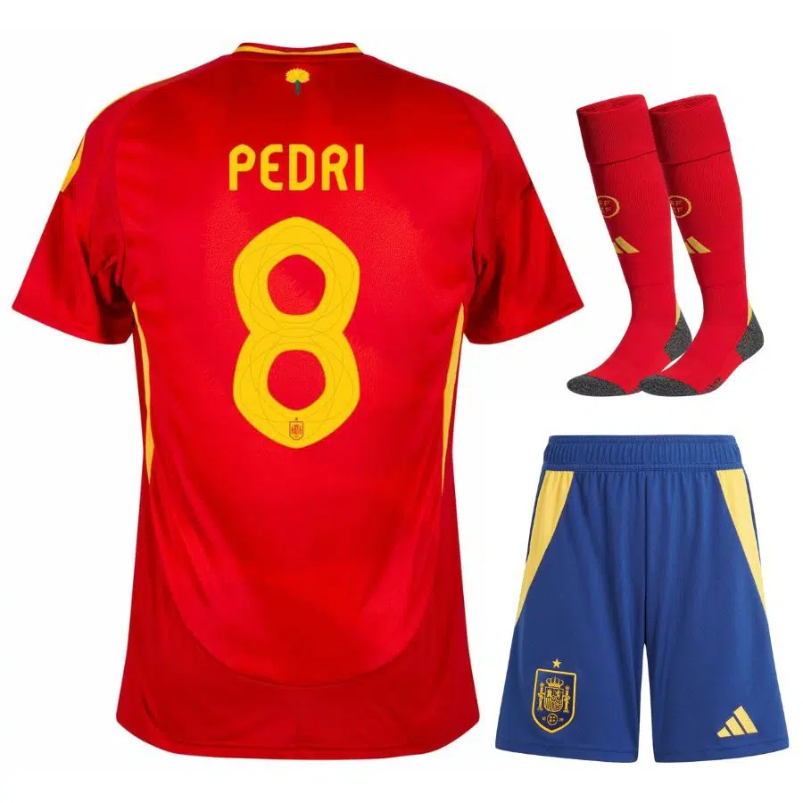 MAILLOT ESPAGNE KIT ENFANT DOMICILE 2024/2025 – Image 2