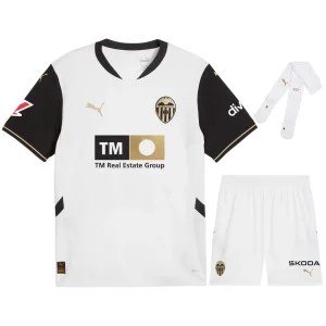 MAILLOT KIT ENFANT FC VALENCE DOMICILE BLANC 2024/2025