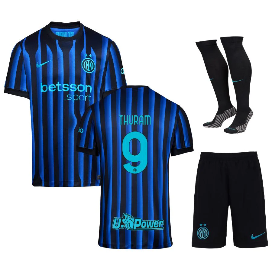 MAILLOT KIT ENFANT INTER MILAN DOMICILE 2025/2026 – Image 3