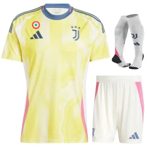 MAILLOT KIT ENFANT JUVENTUS EXTERIEUR 2024/2025