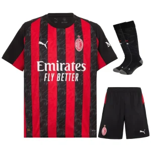 MAILLOT KIT ENFANT AC MILAN DOMICILE 2025/2026