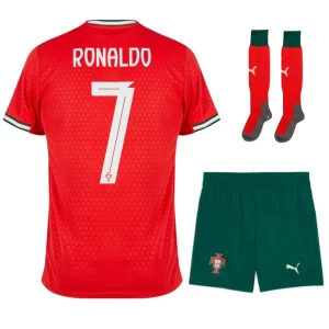 MAILLOT PORTUGAL RONALDO KIT ENFANT DOMICILE 2025/2026