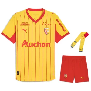 MAILLOT KIT ENFANT RC LENS DOMICILE 2025/2026