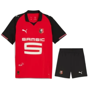 MAILLOT RENNES KIT ENFANT DOMICILE 2025/2026
