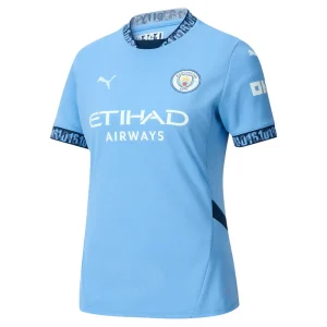 MAILLOT MANCHESTER CITY FEMME BLEU 2024/2025