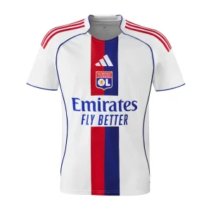 MAILLOT LYON OL HOMME DOMICILE BLANC 2025/2026