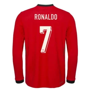 MAILLOT PORTUGAL RONALDO DOMICILE MANCHES LONGUES HOMME 2024/2025