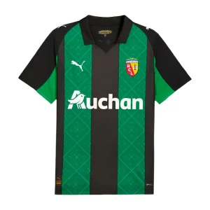 MAILLOT RC LENS EXTERIEUR VERT HOMME 2025/2026