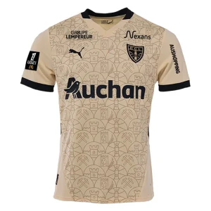 MAILLOT RC LENS HOMME SAINTE BARBE OR 2024/2025