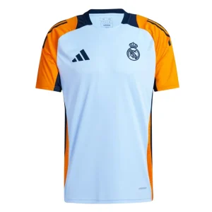 Maillot-Real-Madrid-Pre-Match-2024-2025-Trio-1.jpgv1740218049 MAILLOT PRE MATCH TRAINING REAL MADRID BLEU CLAIR HOMME 2024/2025