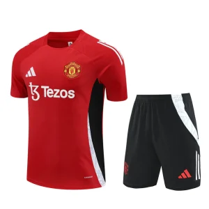 MAILLOT SHORT TRAINING MANCHESTER UNITED ROUGE HOMME 2024/2025