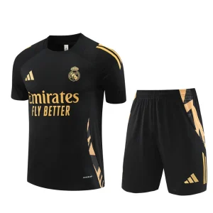 MAILLOT TRAINING REAL MADRID NOIR OR HOMME 2024/2025